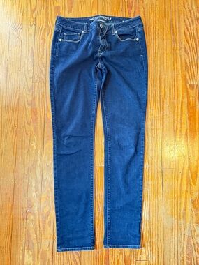 American Eagle Outfitters Dark Blue Women's Skinny Jeans